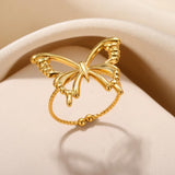 bague papillon greta