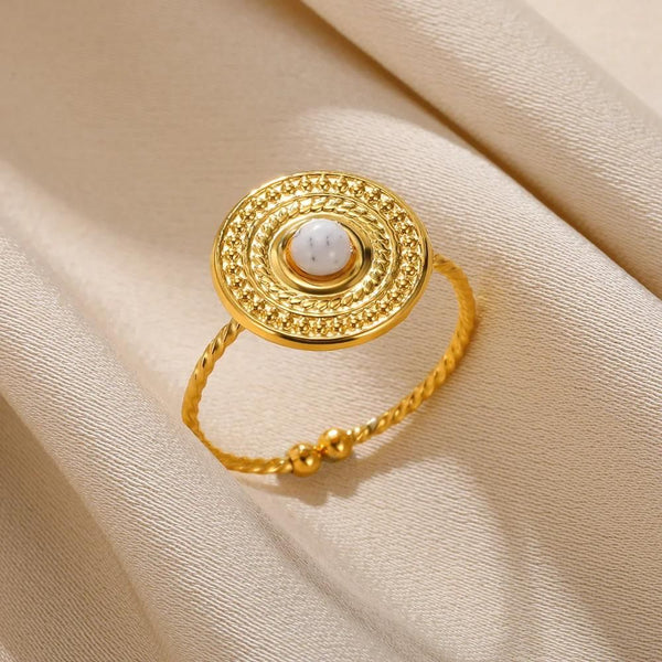 bague pierre blanche nina