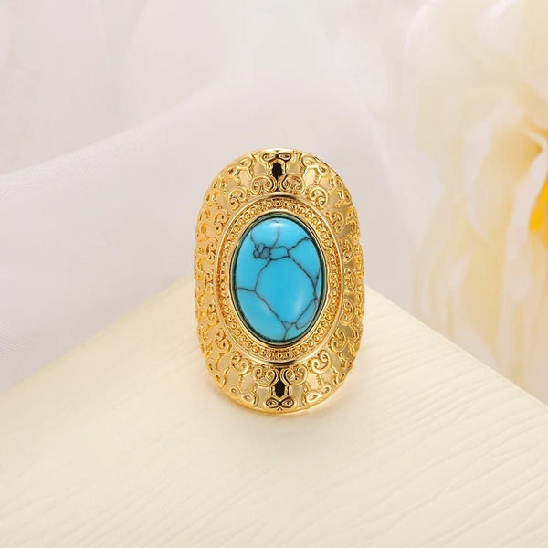 bague pierre bleue noemi