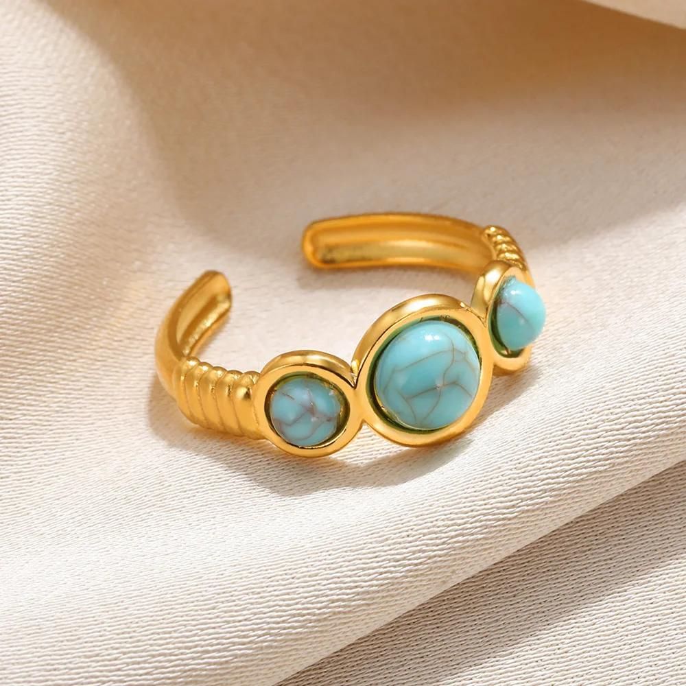 bague pierre bleue pamela