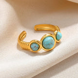 bague pierre bleue pamela