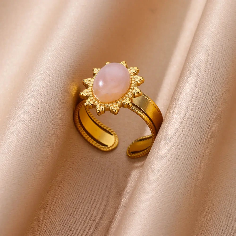 bague pierre naturelle melita