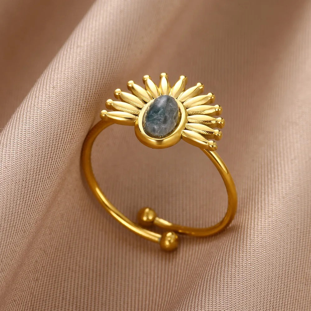 bague pierre naturelle romana