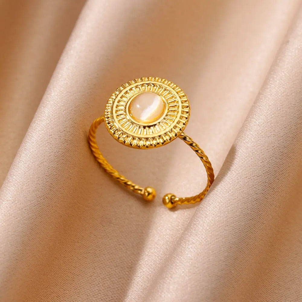 bague pierre naturelle sara