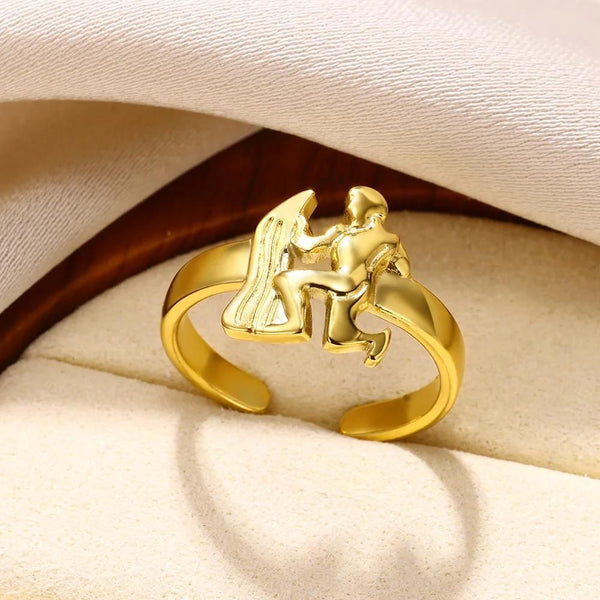 bague signe astrologique verseau